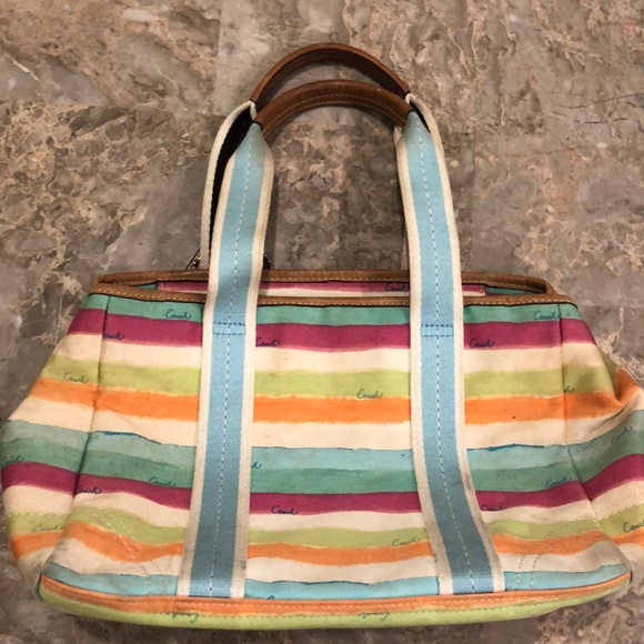 Coach Handbags - Coach colorful purse